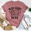 Camiseta Hay Girl