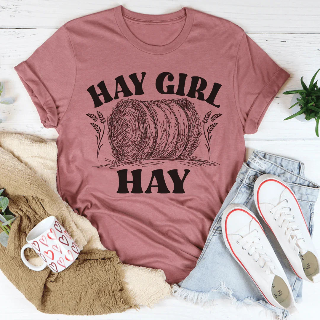 Camiseta Hay Girl