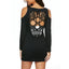 Camiseta de Calavera Vintage para Mujeres