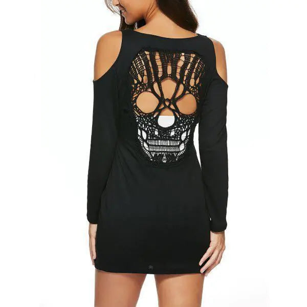 Camiseta de Calavera Vintage para Mujeres