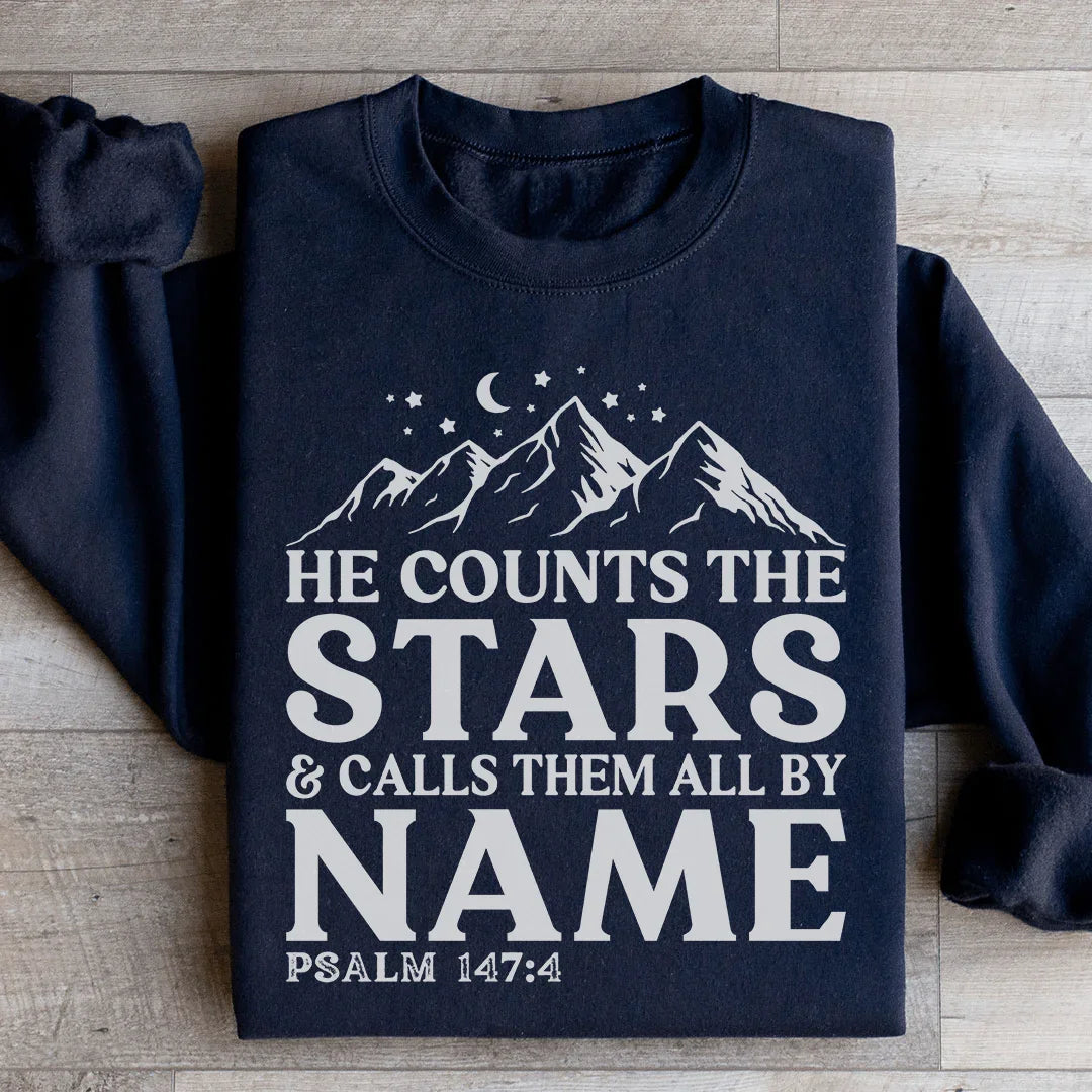 Sweatshirt Il Compte Les Étoiles