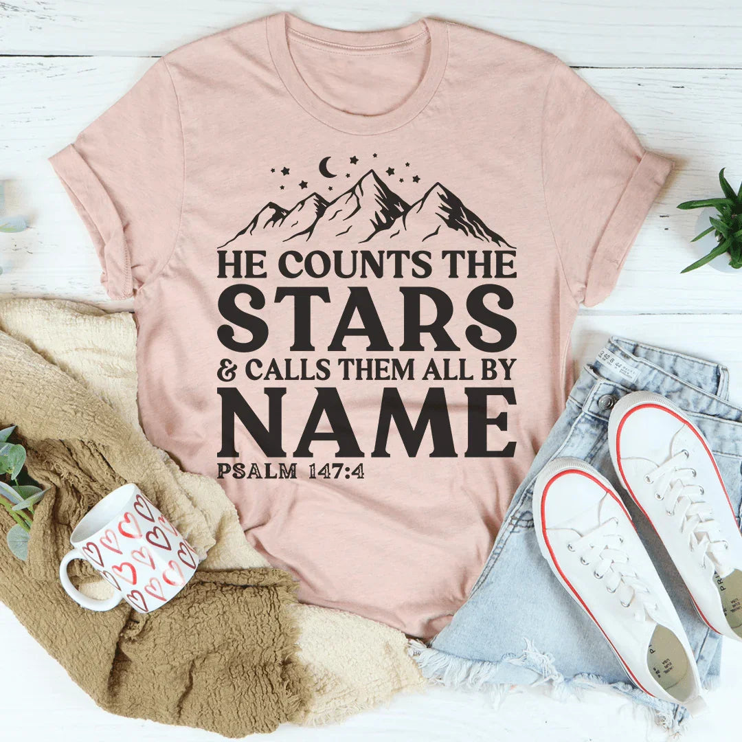 Él cuenta las estrellas y las llama a todas por su nombre