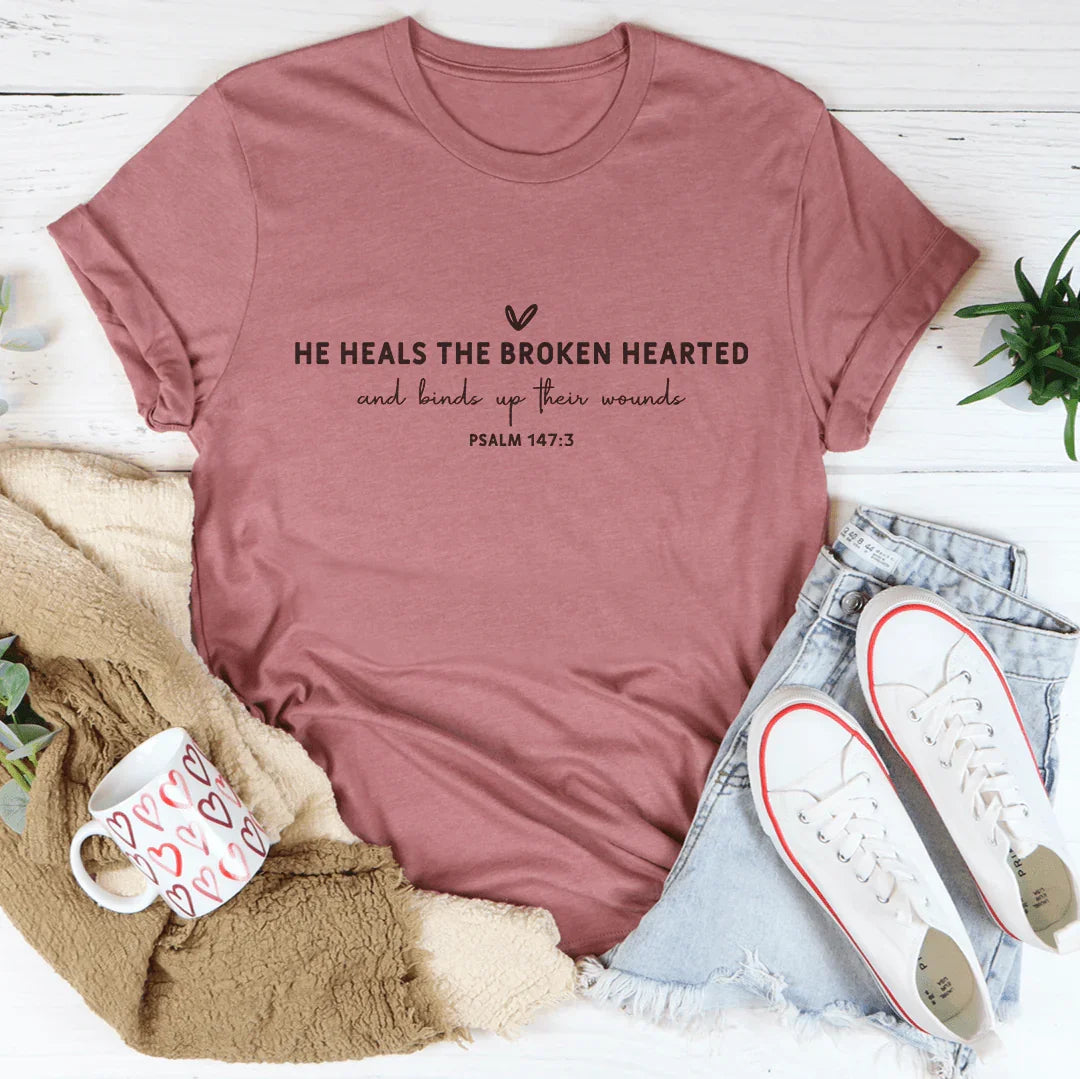 Camiseta He Heals The Broken Hearted