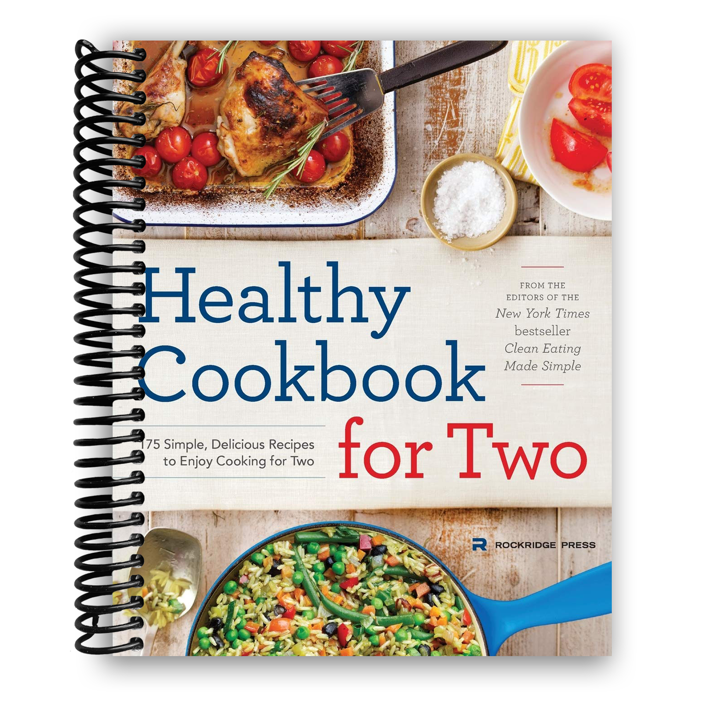 Libro de Cocina Saludable para Dos: 175 Recetas Deliciosas