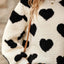 Heart Dropped Shoulder Sweatshirt - Korvel