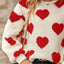 Heart Dropped Shoulder Sweatshirt - Korvel