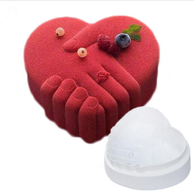 Heart-Shaped Silicone Cake Mold for Romantic Baking
