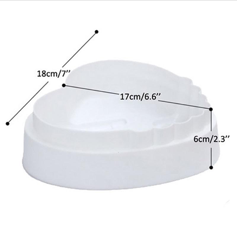 Heart-Shaped Silicone Cake Mold for Romantic Baking