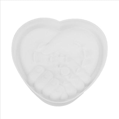 Heart-Shaped Silicone Cake Mold for Romantic Baking