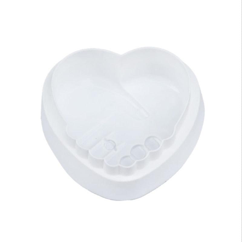 Heart-Shaped Silicone Cake Mold for Romantic Baking