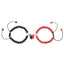 Bracelet Couple Magnétique Cœur - Bijoux Amour Ajustables