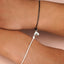 Bracelets Couple Magnétiques en Forme de Cœur - Corde Rouge Noire Ajustable
