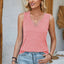 Heathered Notched Wide Strap Tank - Korvel