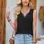 Heathered Notched Wide Strap Tank - Korvel