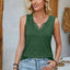 Heathered Notched Wide Strap Tank - Korvel