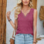 Heathered Notched Wide Strap Tank - Korvel