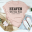 Camiseta Heaven Worship Team Jesús es Rey