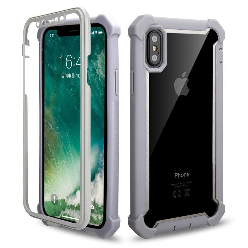 Ultimate Shockproof iPhone Case with Built-in Screen Protector - Korvel