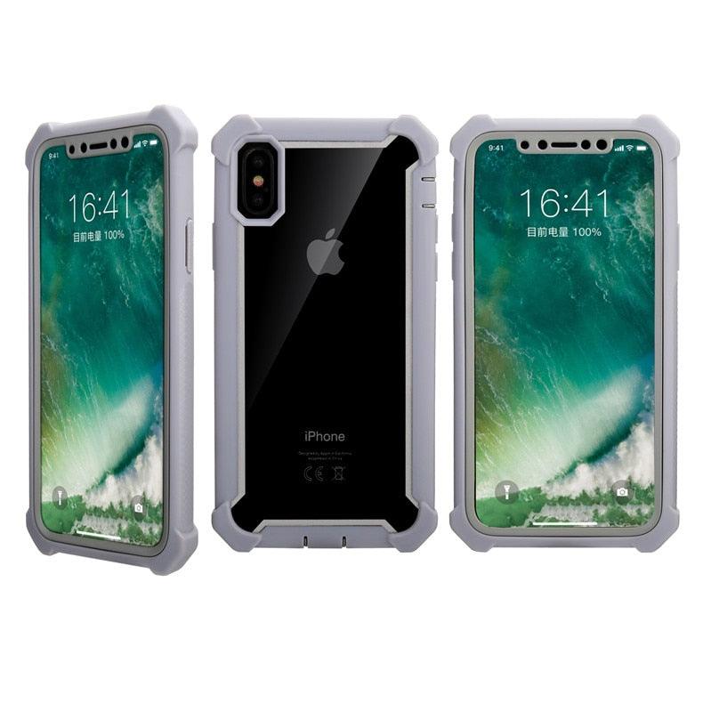 Ultimate Shockproof iPhone Case with Built-in Screen Protector - Korvel