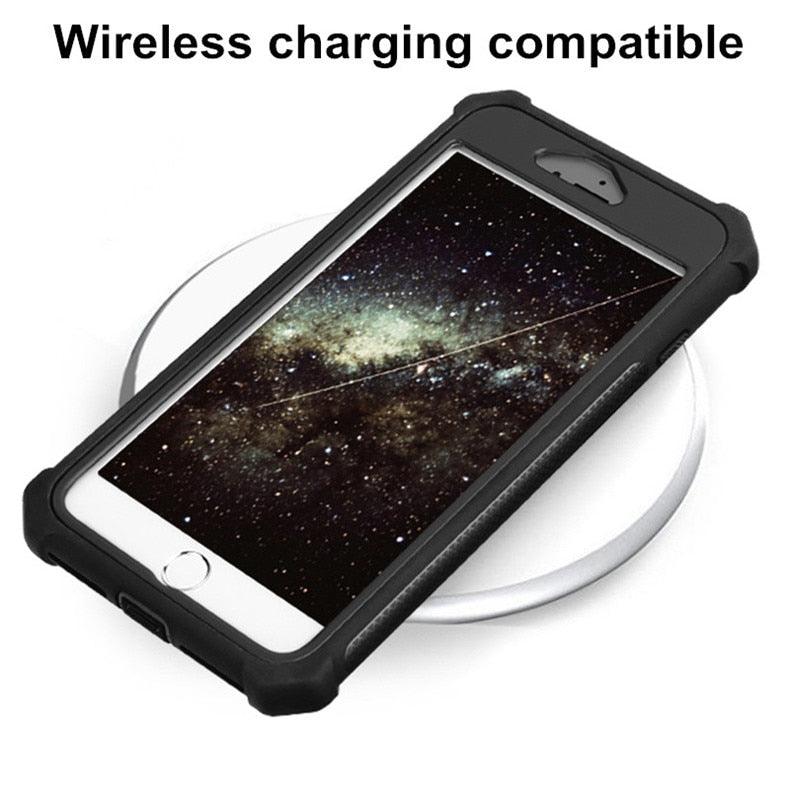 Ultimate Shockproof iPhone Case with Built-in Screen Protector - Korvel