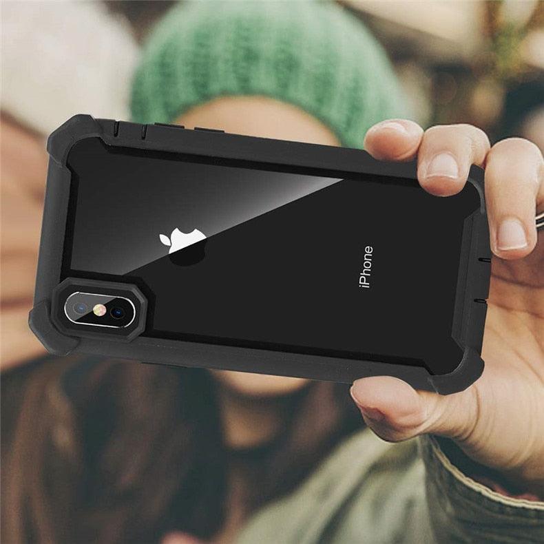 Ultimate Shockproof iPhone Case with Built-in Screen Protector - Korvel