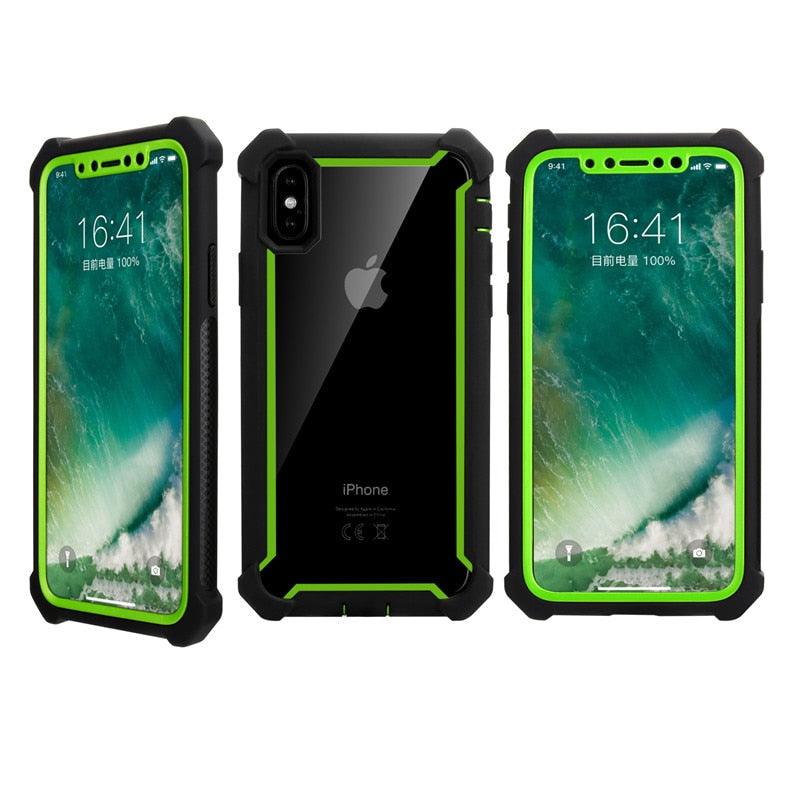Ultimate Shockproof iPhone Case with Built-in Screen Protector - Korvel