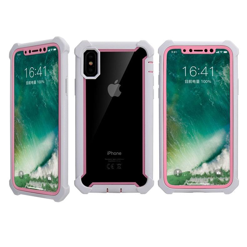 Ultimate Shockproof iPhone Case with Built-in Screen Protector - Korvel