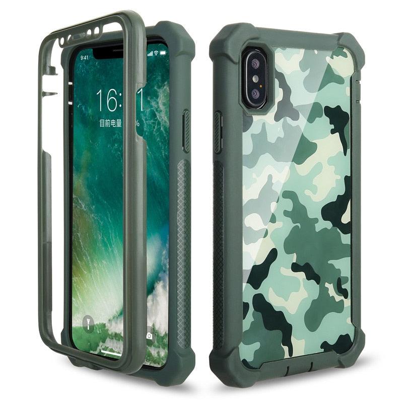 Ultimate Shockproof iPhone Case with Built-in Screen Protector - Korvel