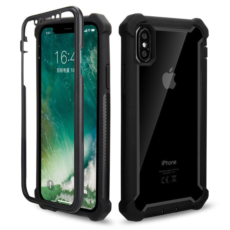 Ultimate Shockproof iPhone Case with Built-in Screen Protector - Korvel