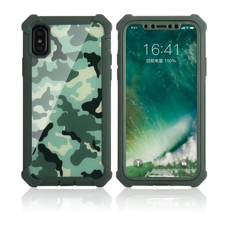 Ultimate Shockproof iPhone Case with Built-in Screen Protector - Korvel