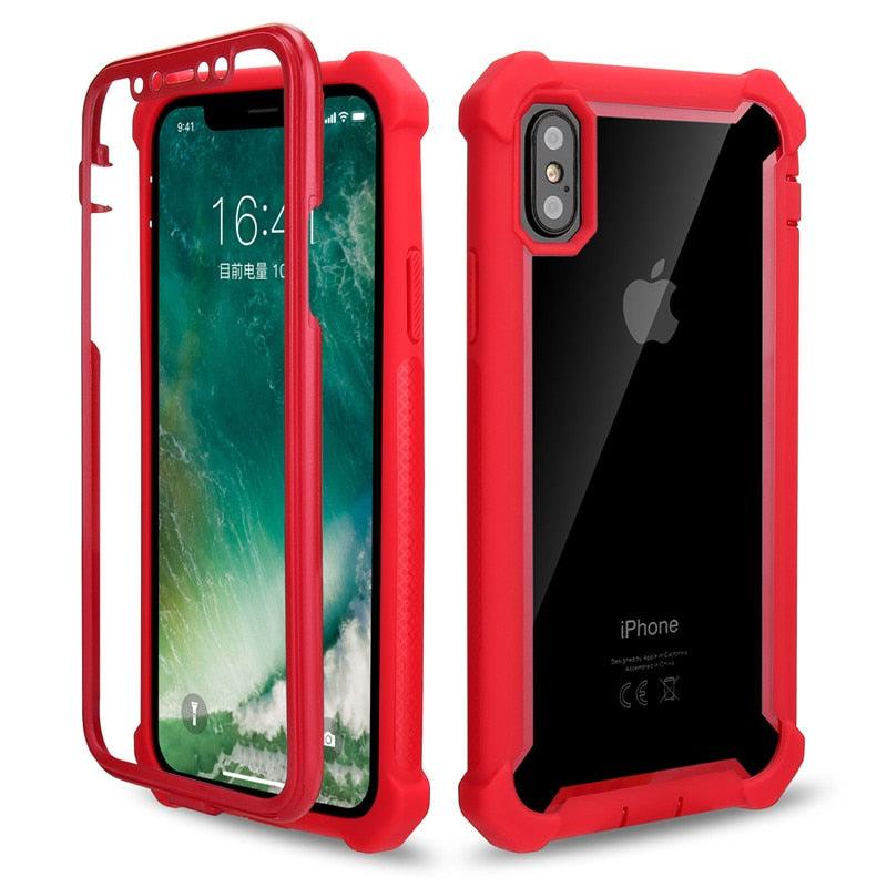 Ultimate Shockproof iPhone Case with Built-in Screen Protector - Korvel