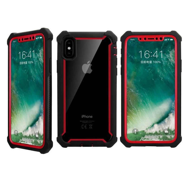 Ultimate Shockproof iPhone Case with Built-in Screen Protector - Korvel