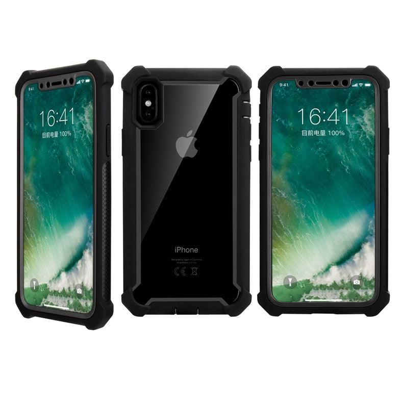 Ultimate Shockproof iPhone Case with Built-in Screen Protector - Korvel