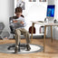 Chaise de bureau ergonomique pour enfants réglable en hauteur - Noir