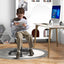 Chaise de bureau ergonomique pour enfants réglable en hauteur - Gris