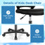 Chaise de bureau ergonomique pour enfants réglable en hauteur - Noir