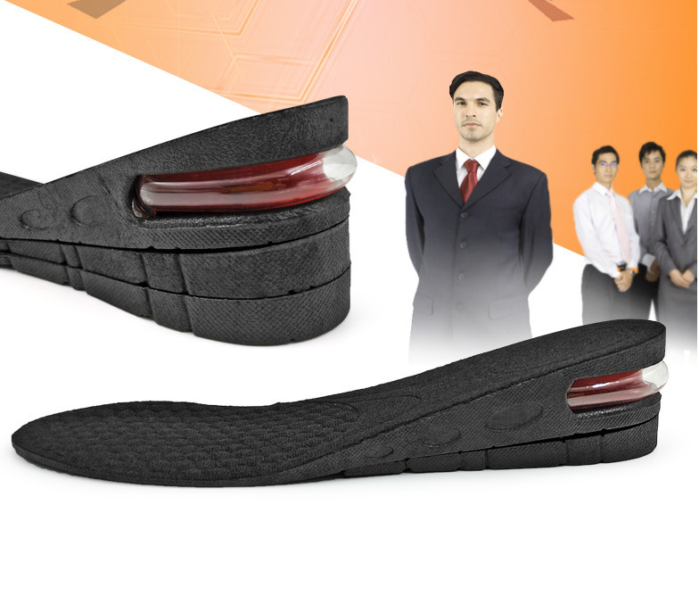 Height increasing insole for women invisible and comfortable air cushion Martin boots with half pad and full pad air cushion - Korvel
