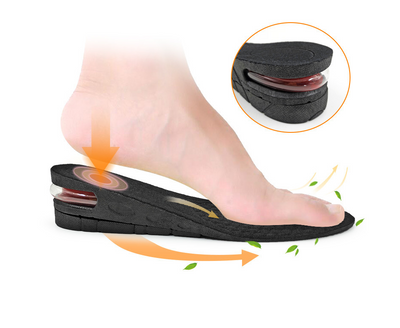 Height increasing insole for women invisible and comfortable air cushion Martin boots with half pad and full pad air cushion - Korvel