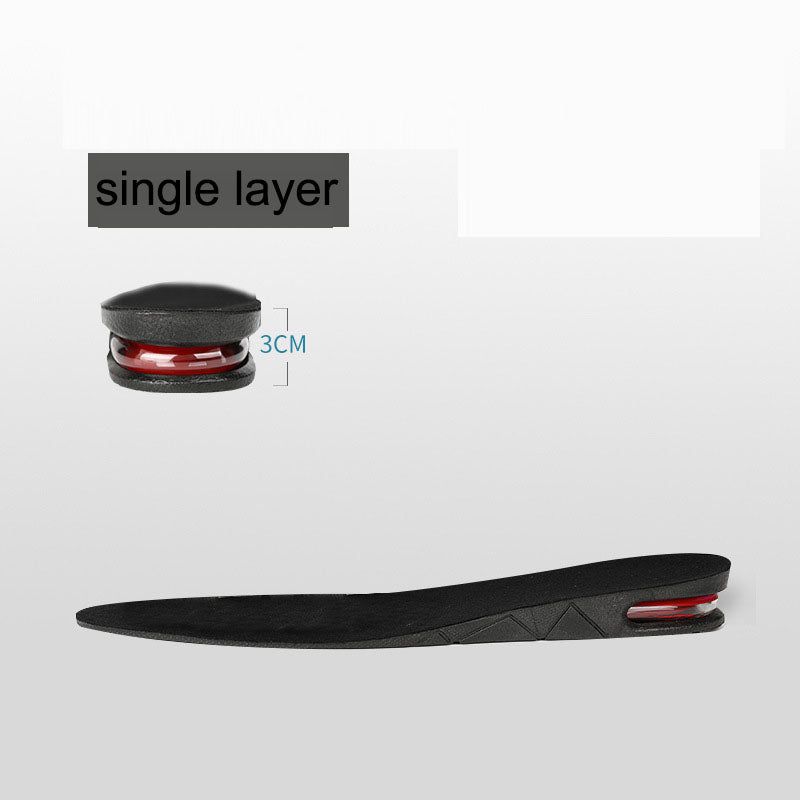 Height increasing insole, invisible air cushion insole, ultra soft inner height increasing insole - Korvel