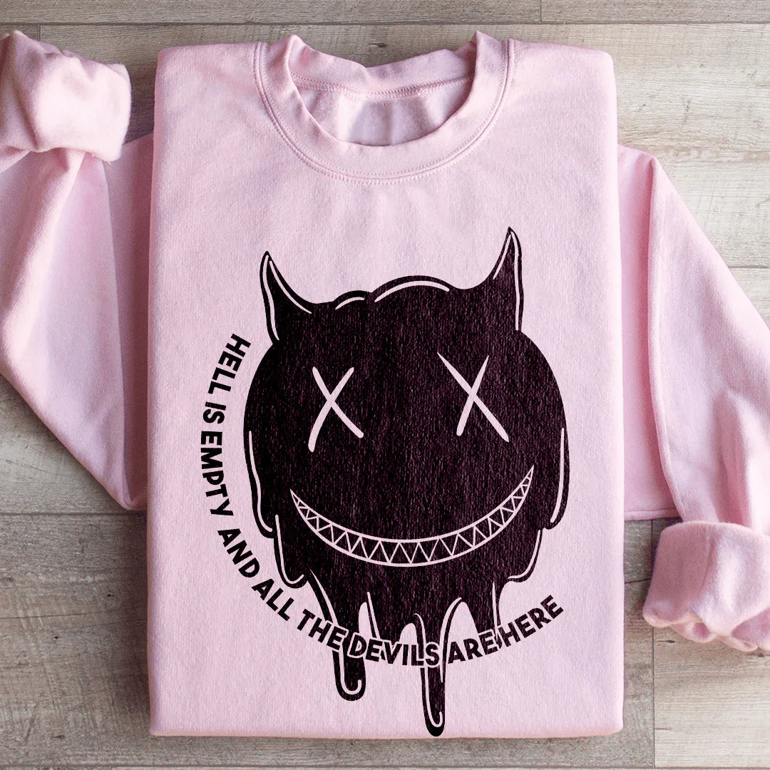 Sudadera Hell Is Empty