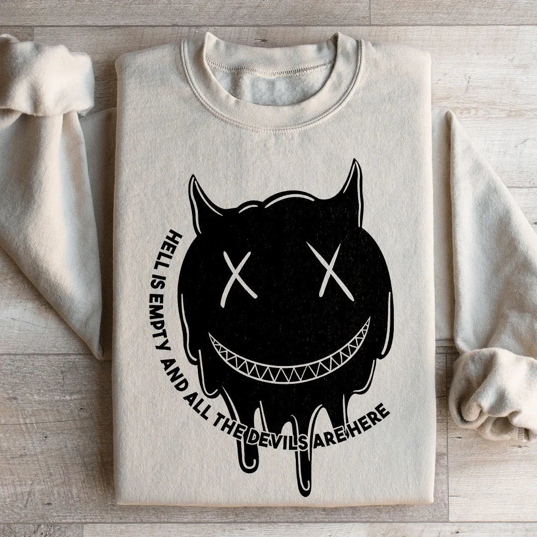 Sudadera Hell Is Empty