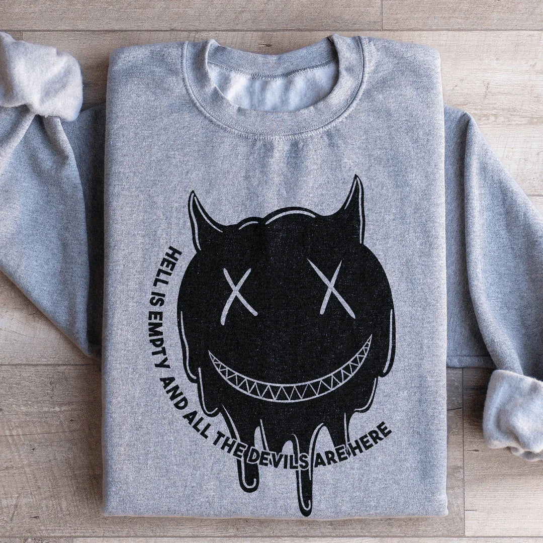 Sudadera Hell Is Empty