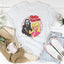 Sassy Ghost Mask Doll Tee for Bold Women - Korvel
