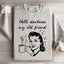 Bonjour Obscurité Mon Vieil Ami Sweatshirt Café