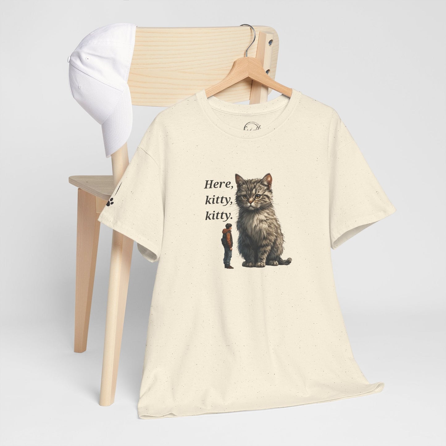 Here Kitty Kitty Funny Tee - Humorous Shirt for Cat Lovers