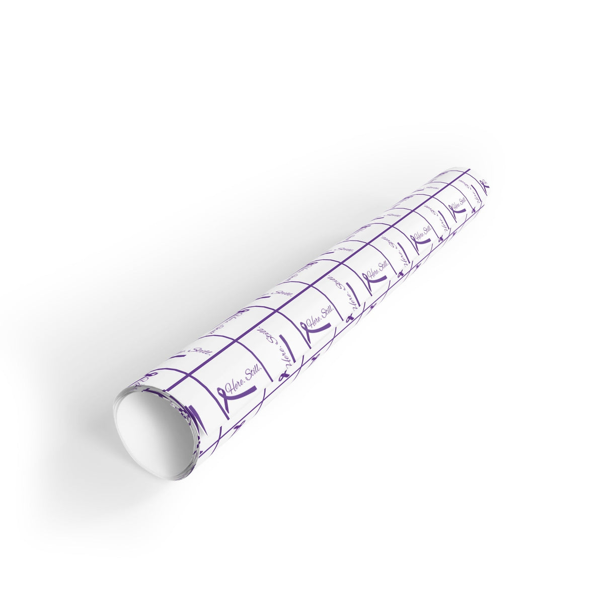 Ici. Toujours. Papier Cadeau - Emballage Élégant pour la Sensibilisation