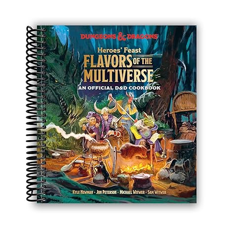 Culinary Adventures in the Multiverse: The Ultimate D&D Cookbook (Spiral Bound) - Korvel