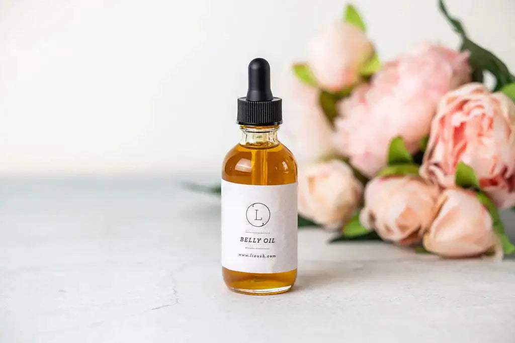 Natural Belly Oil for Stretch Marks & Skin Care