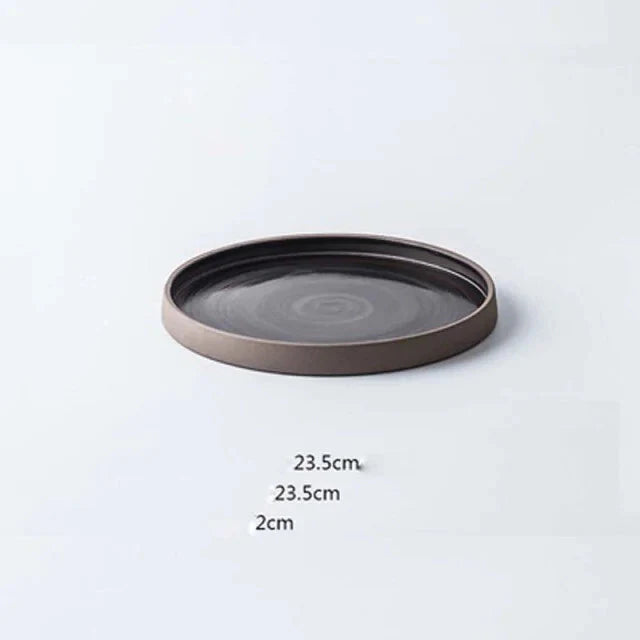 Japanese-Style Steak Plate for Elegant Dining