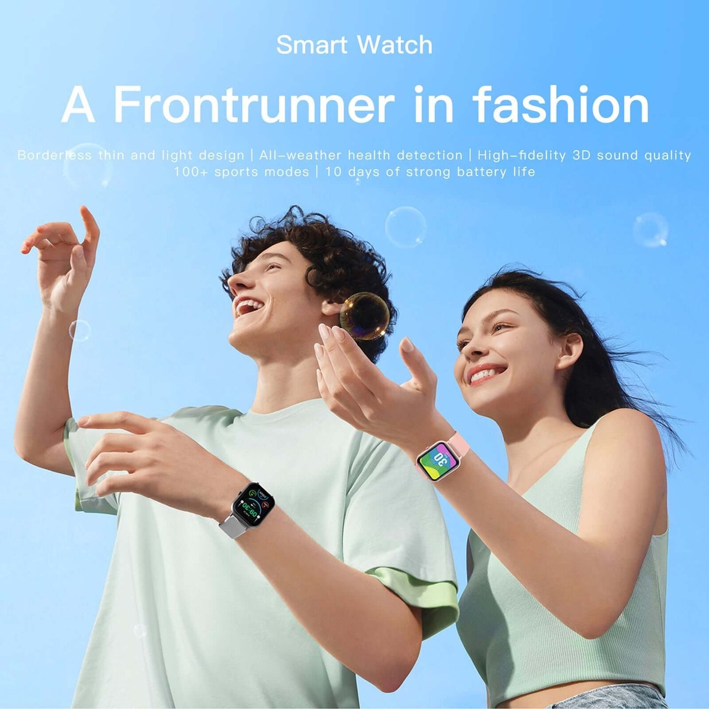 Advanced 1.83" Waterproof Smartwatch with Heart Rate Monitor - Korvel